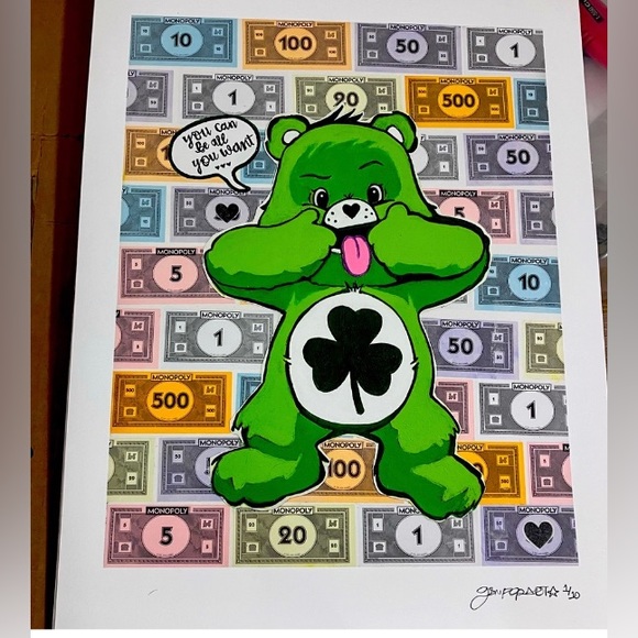 🌟GIFT IDEA🌟Various print***Mario Bros in the car carebears sweet Tiger - Picture 4 of 11